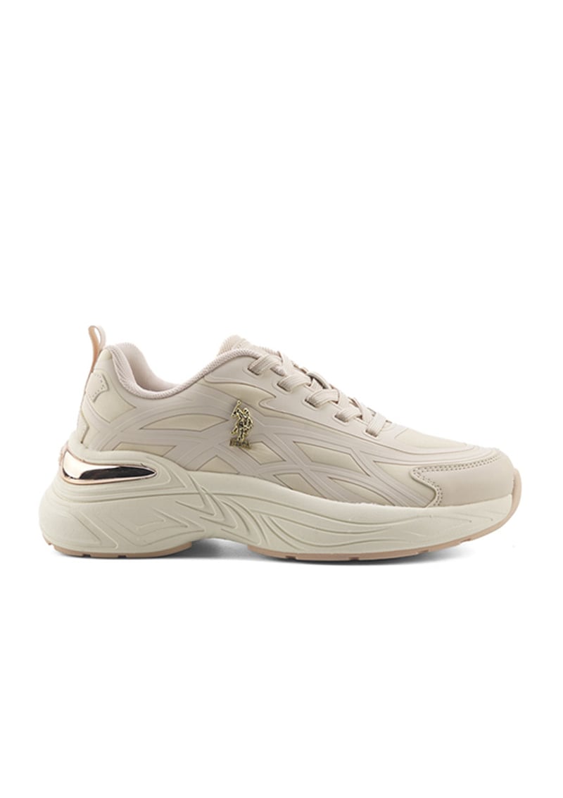 A10194675412010 Kadın Bej Sneaker