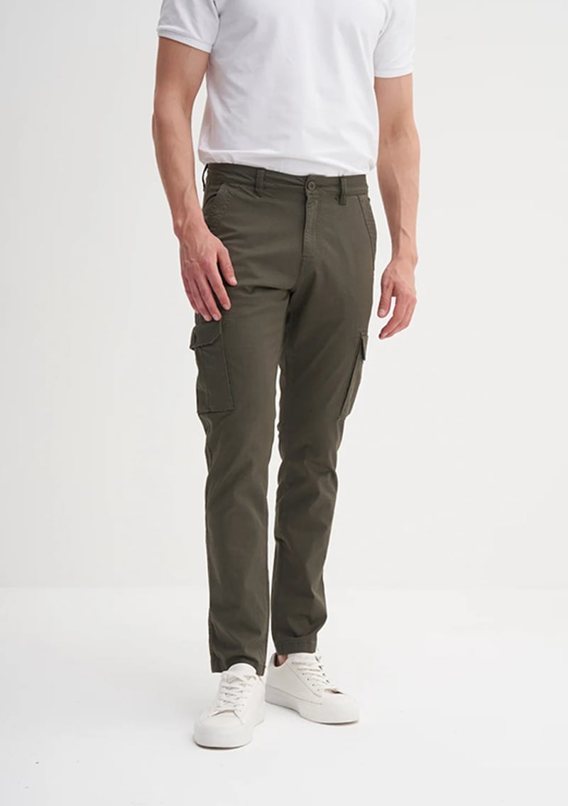 25Yceedt0012 Erkek Yeşil Pantolon