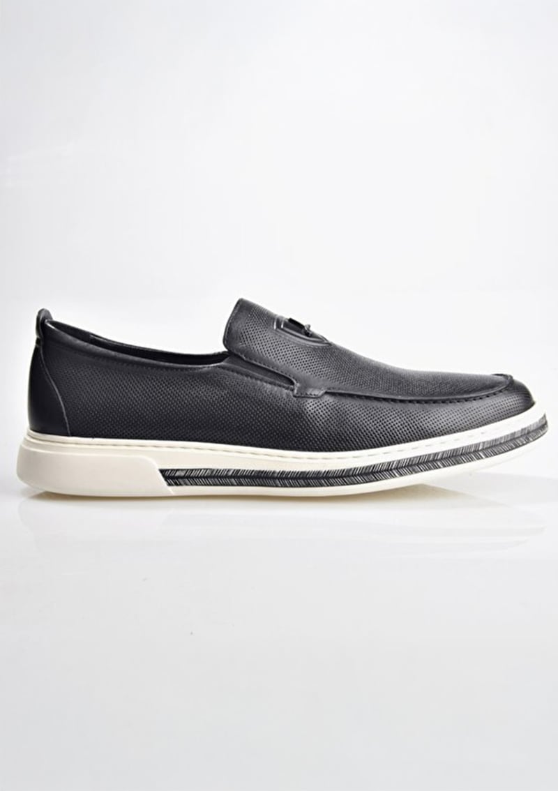 H1046 Ea Eva Antik Erkek Siyah Casual Ayakkabı