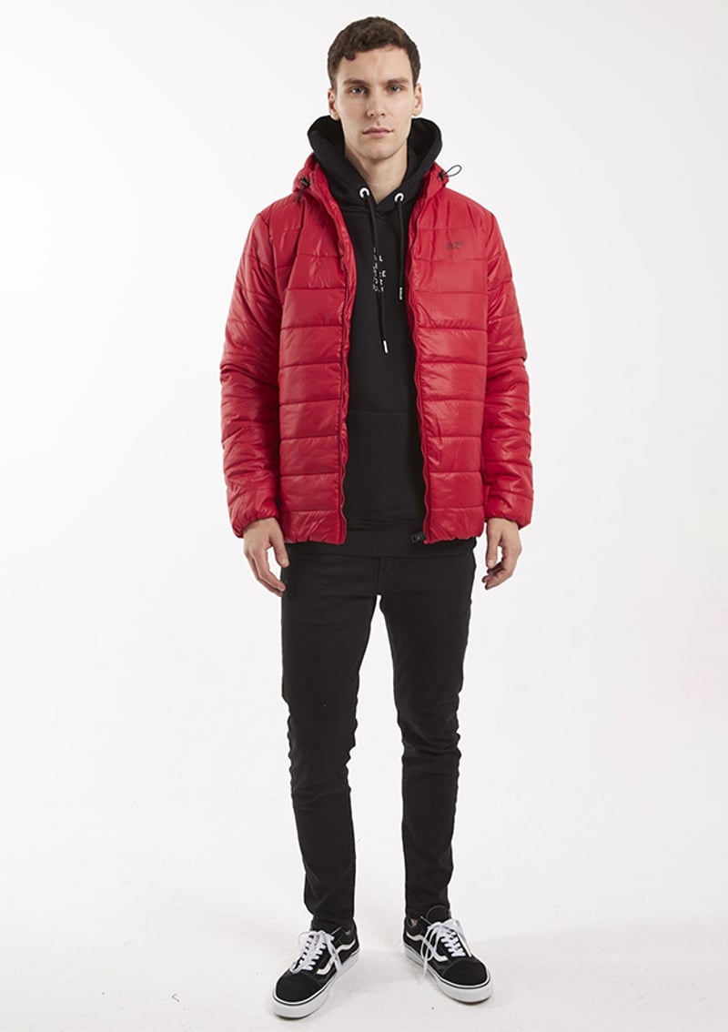 Tc5102 Unisex Yetişkin Kırmızı Mont