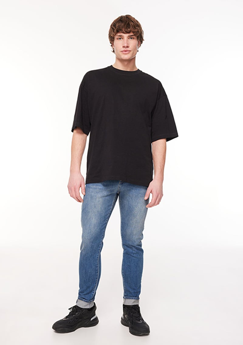 Tc5003 Erkek Mavi Jean Pantolon