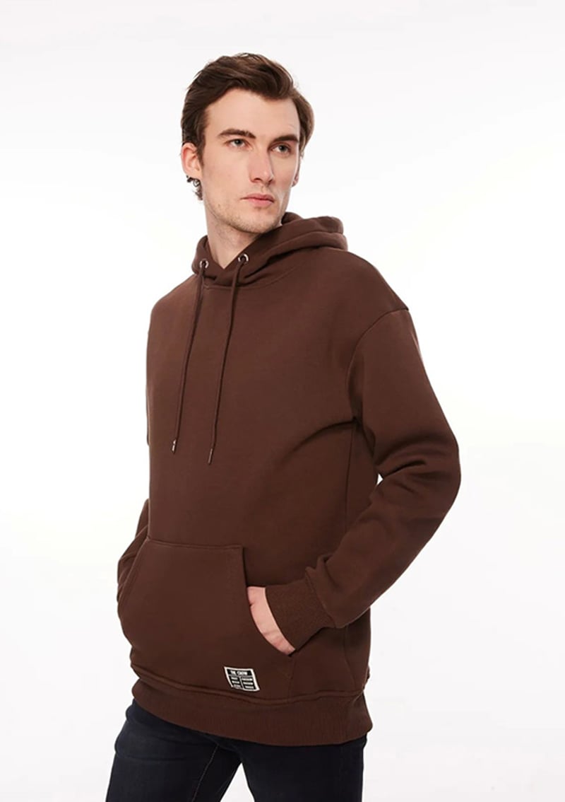 Tc3908 Unisex Yetişkin Kahverengi Sweatshirt