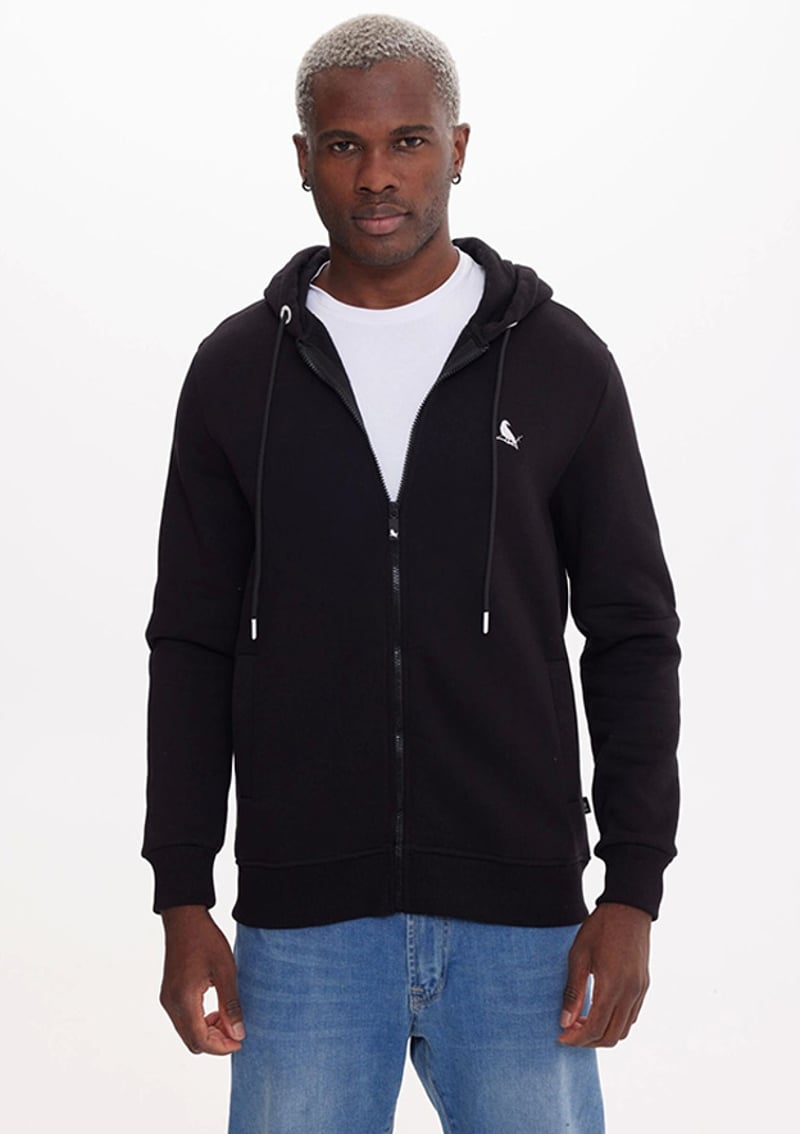 Tc3906 Erkek Siyah Sweatshirt