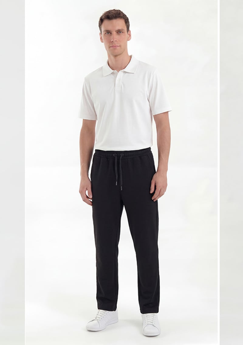 Tc8006 Unisex Yetişkin Siyah Eşofman