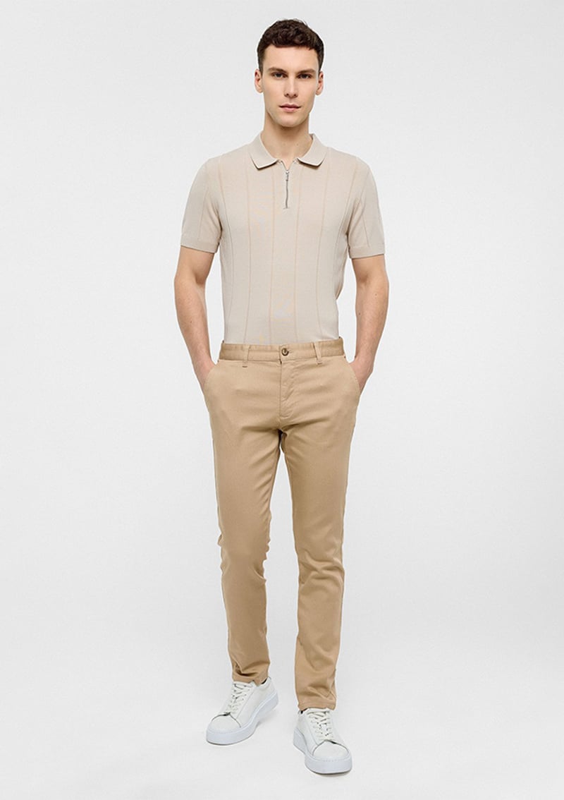 B33T30007 Erkek Bej Pantolon