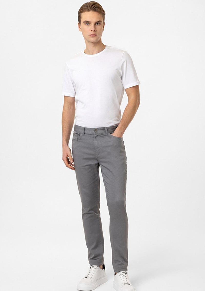 B33T30008 Erkek Gri Pantolon