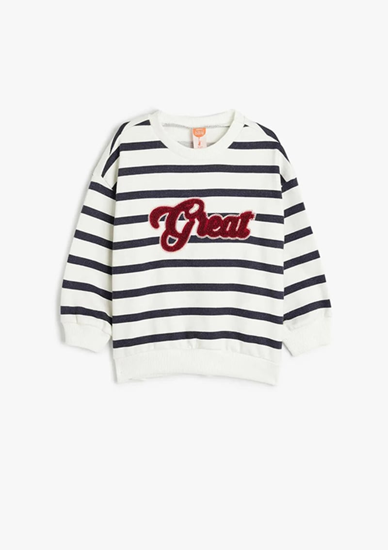 5Wmg10134Ak Kız Çocuk Lacivert Sweatshirt