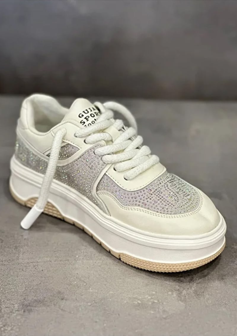 24K355 By Kadın Beyaz Casual Ayakkabı