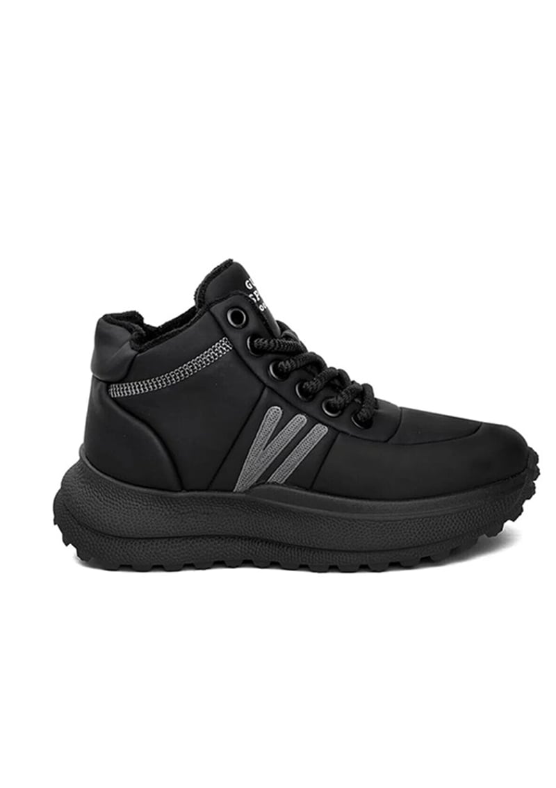 24K317-4 Sy Kadın Siyah Casual Ayakkabı
