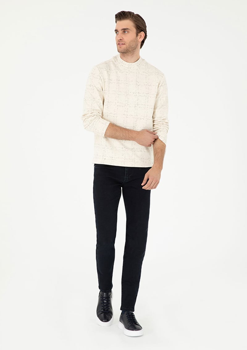 T116932737.2029601 Erkek Lacivert Jean Pantolon