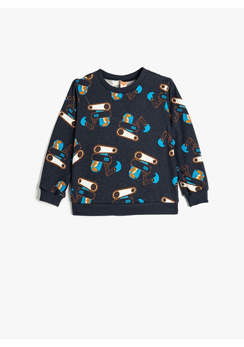 5Wmb10143Tk Erkek Çocuk Lacivert Sweatshirt