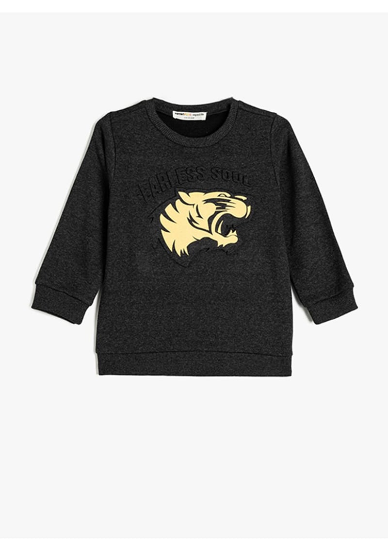5Wkb10212Tk Erkek Bebek Antrasit Sweatshirt