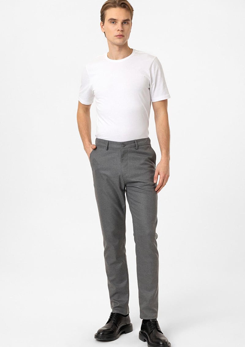 B34W30015 Erkek Gri Pantolon