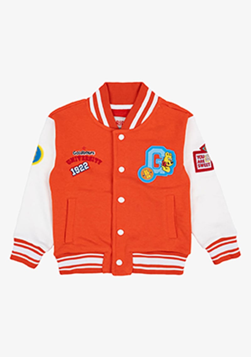 Hrbtxt414 Unisex Çocuk Kırmızı Mont