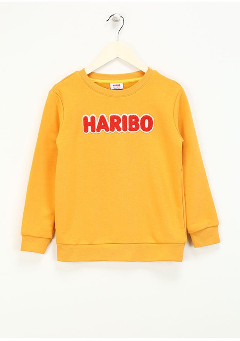 Hrbtxt308 Unisex Çocuk Sarı Sweatshirt