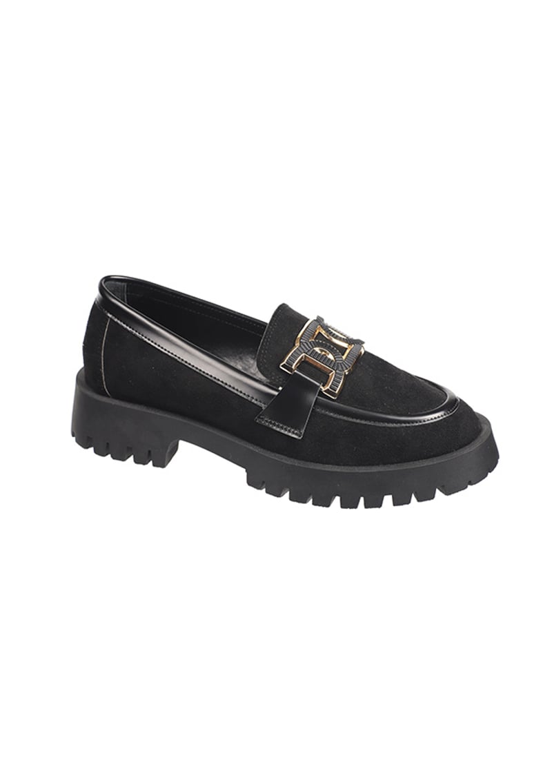 K24.101.P22 Kadın Siyah Casual Ayakkabı