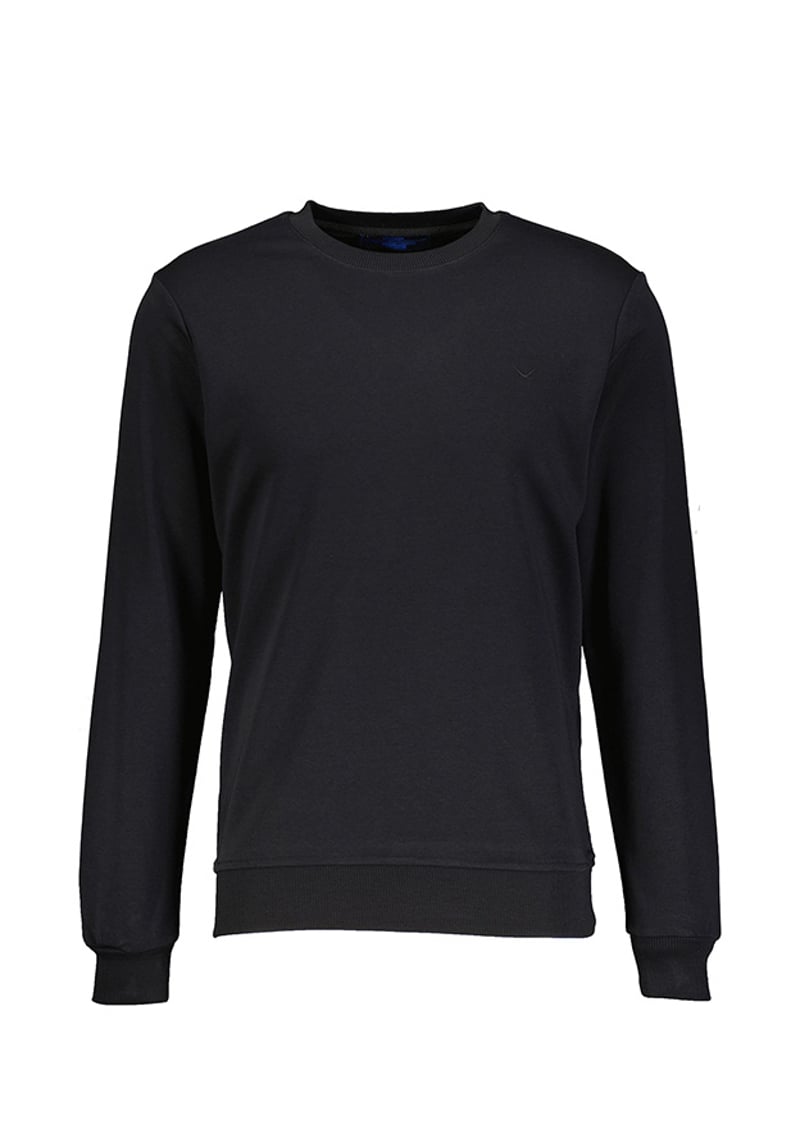 24Kceeo05610 Erkek Siyah Sweatshirt