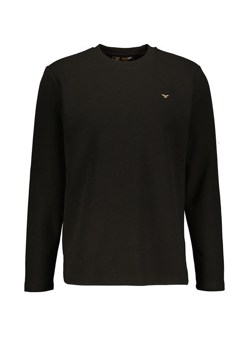 24Kceeo05153 Erkek Siyah Sweatshirt