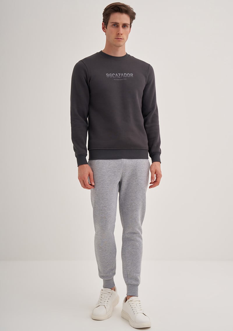 24Kceeo05226 Erkek Antrasit Sweatshirt