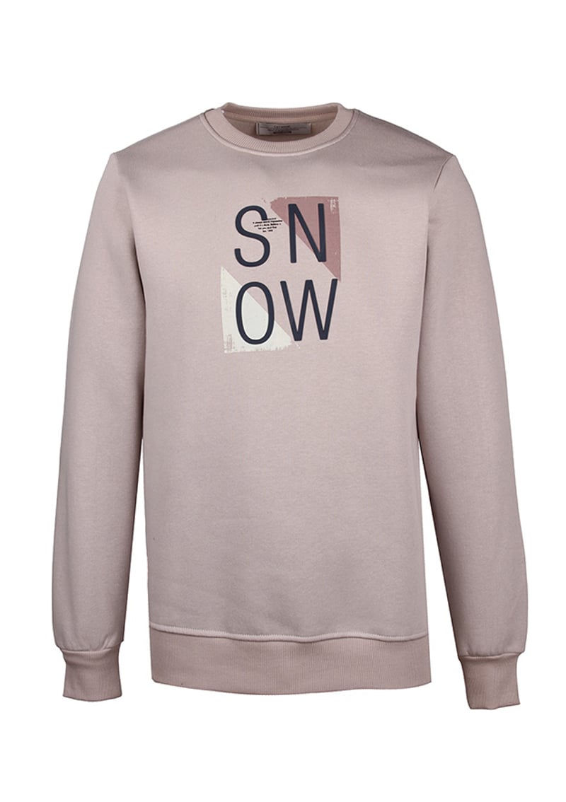 24Kceeo05138 Erkek Gri Sweatshirt