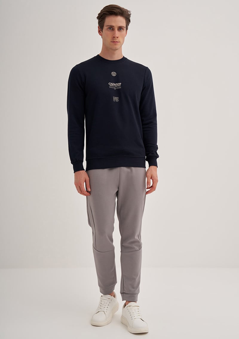 24Kceeo05222 Erkek Lacivert Sweatshirt