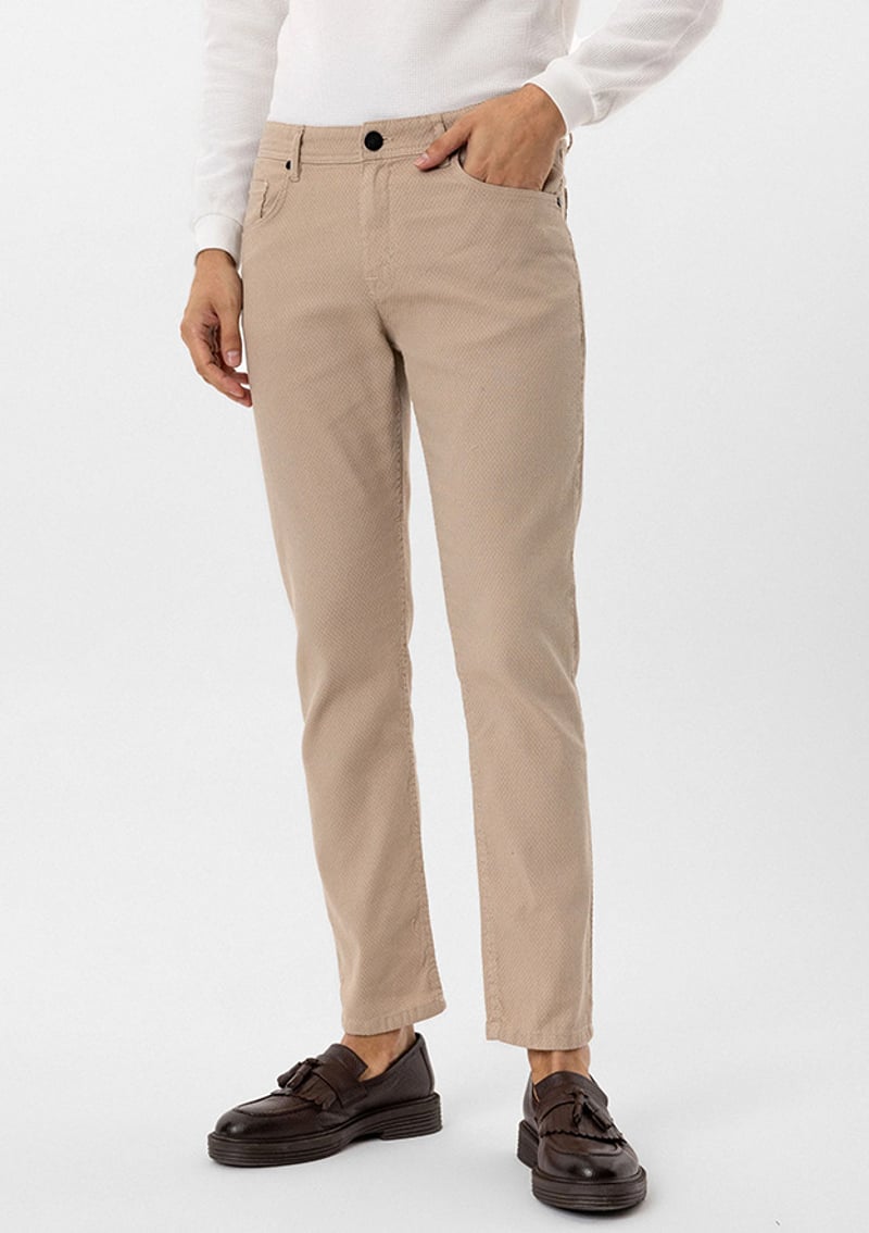 Pn2020500616 Erkek Bej Pantolon