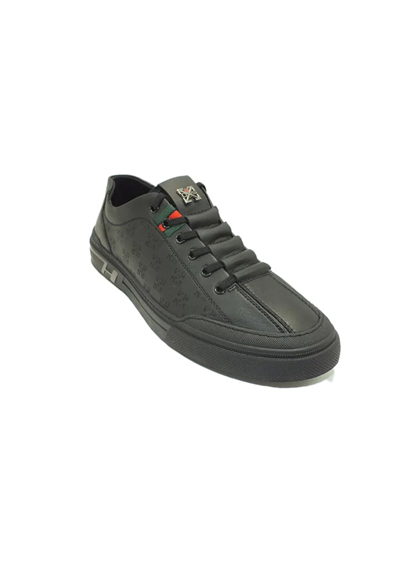 24Y510-4 Sy Erkek Siyah Sneaker