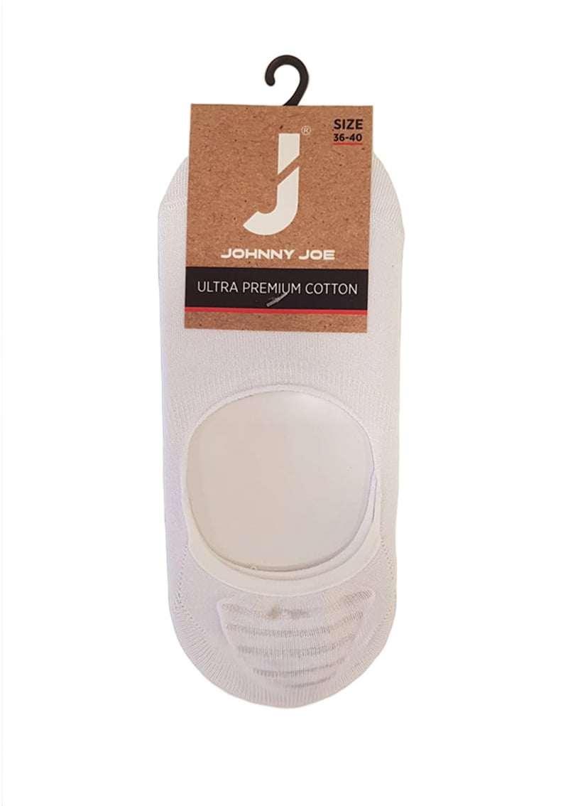 Jjçtk9505 Kadın Beyaz Babet Çorap