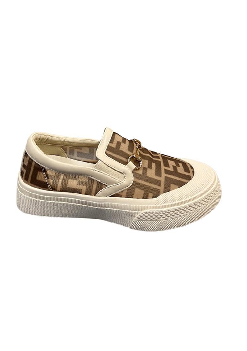 24Y325 Cl Kadın Kahverengi Sneaker
