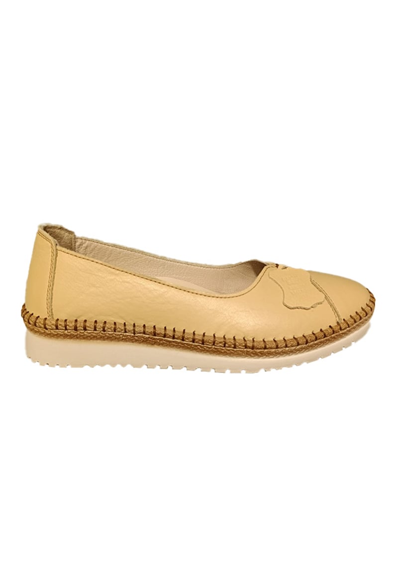 24Y-050-P56 Kadın Bej Casual Ayakkabı