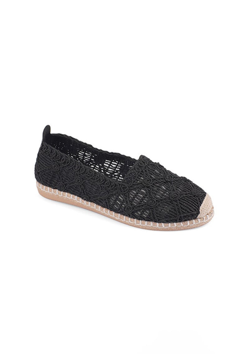 Y24.82.101 Kadın Siyah Espadril
