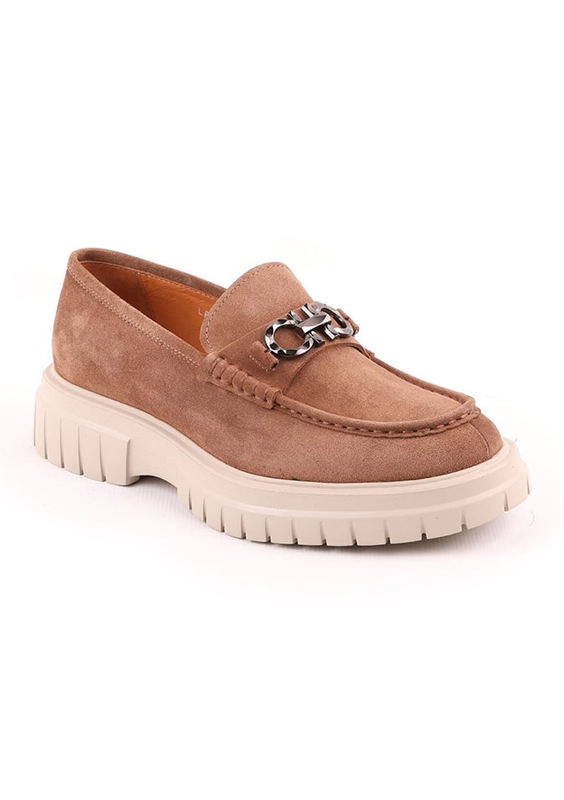 L5135 Ea Eva Süet Erkek Kahverengi Casual Ayakkabı