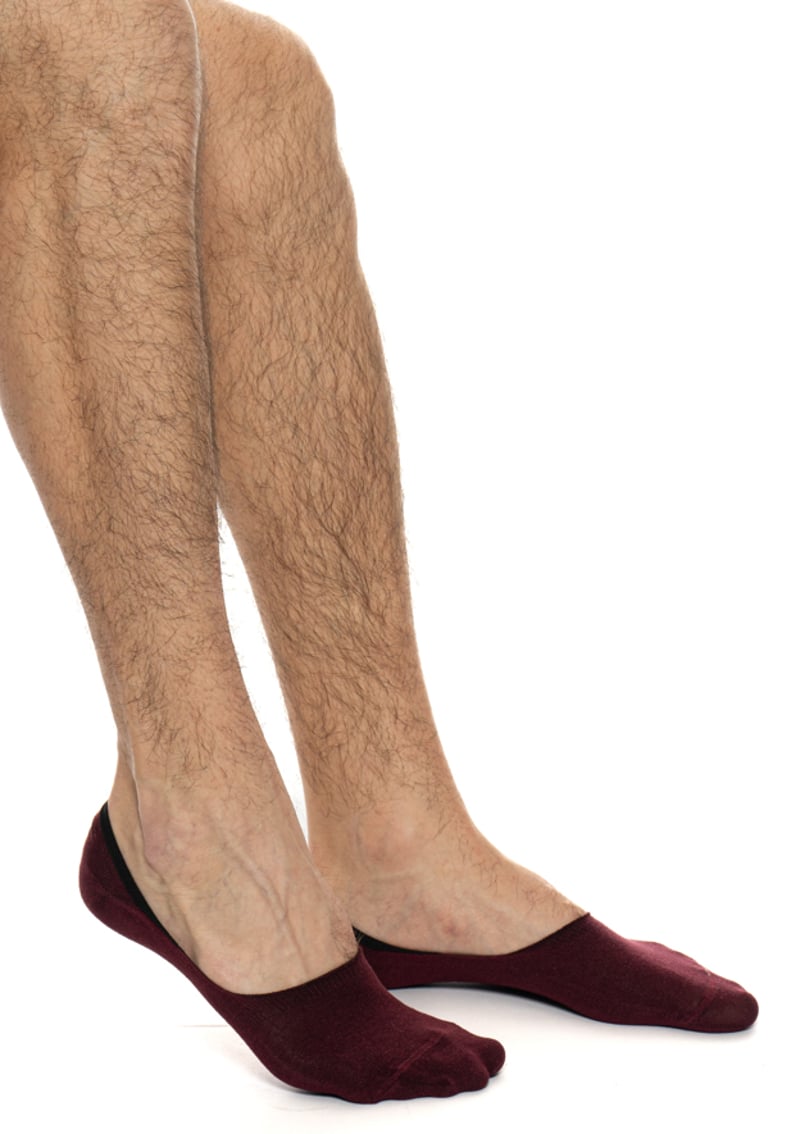 Jjçtk9472 Erkek Bordo Babet Çorap