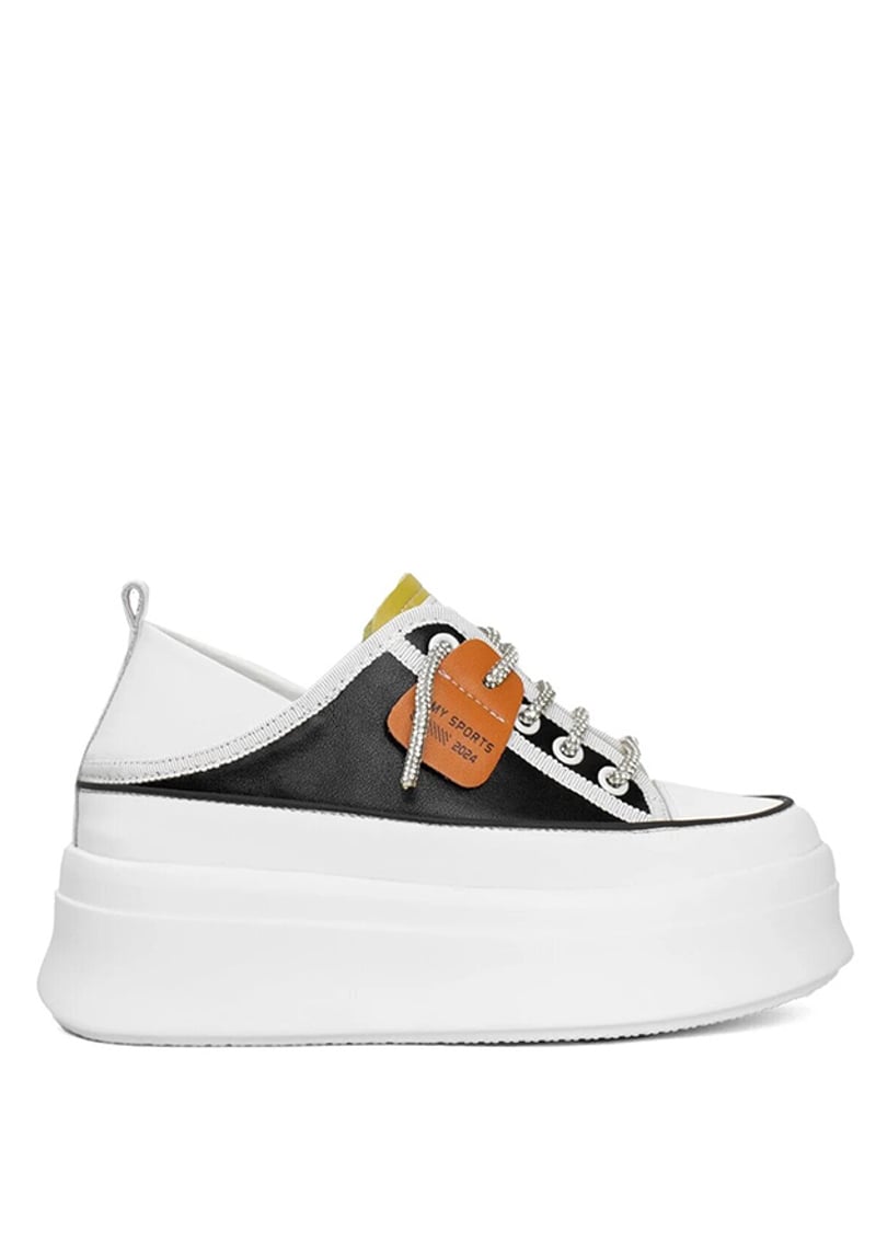 24Y345-4 Sy Kadın Siyah Sneaker