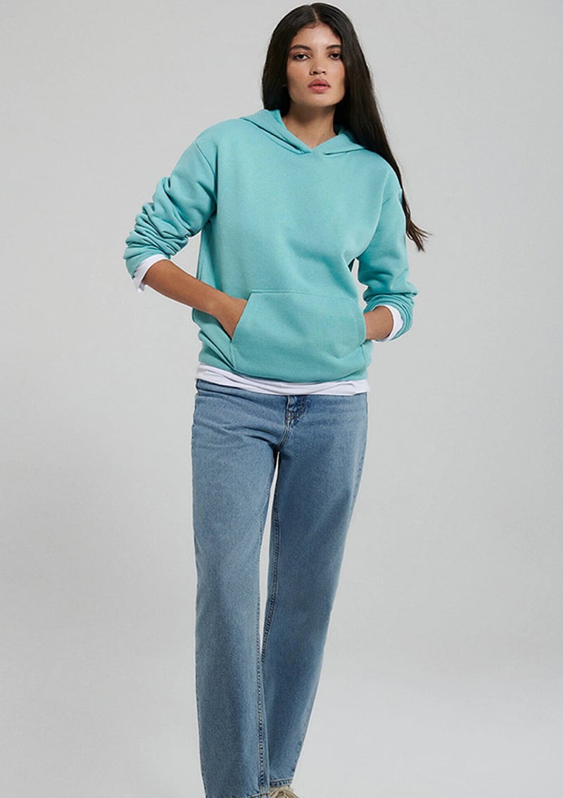 M167299-71463 Kadın Mavi Sweatshirt