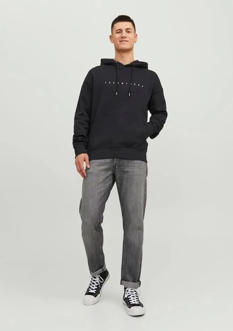 12233972 Erkek Siyah Sweatshirt