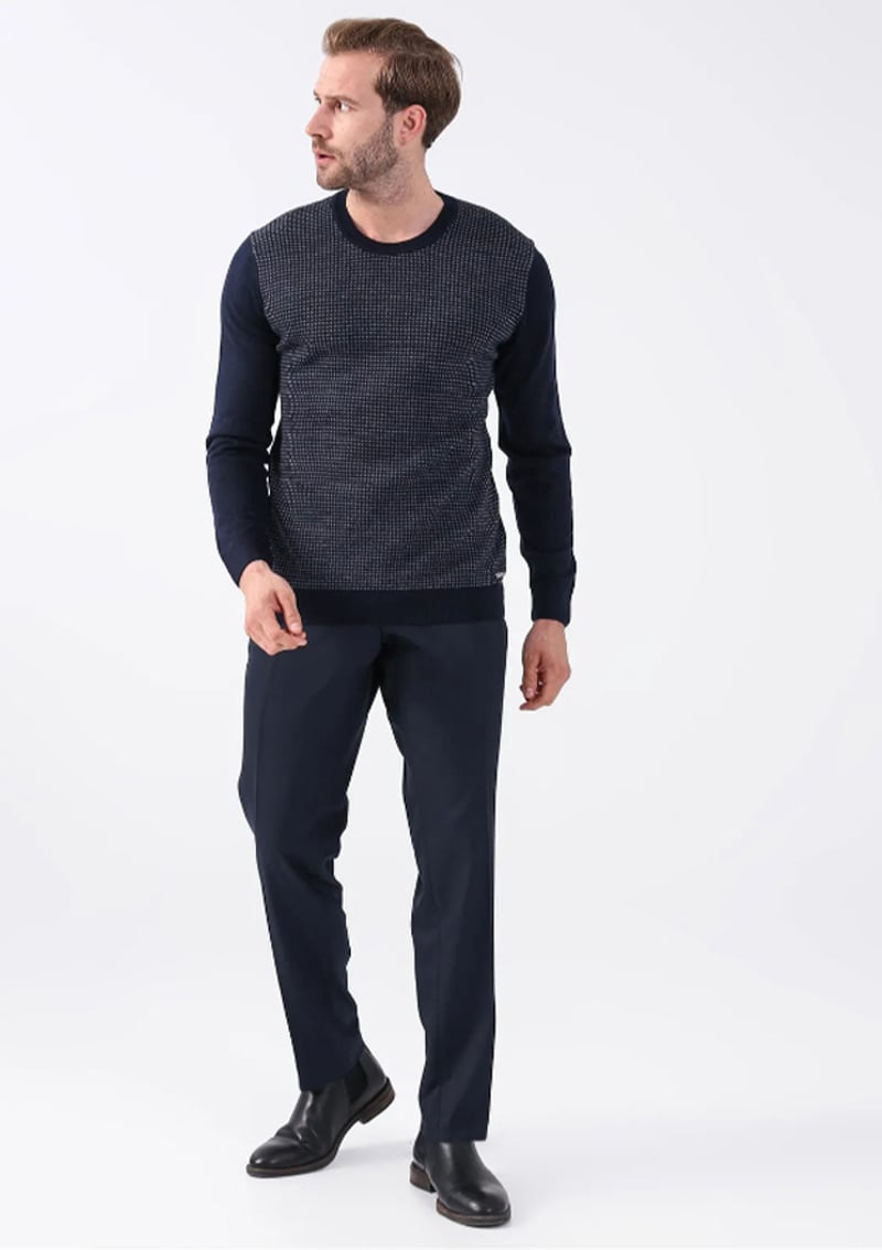 Pn1014400291 Erkek Lacivert Pantolon