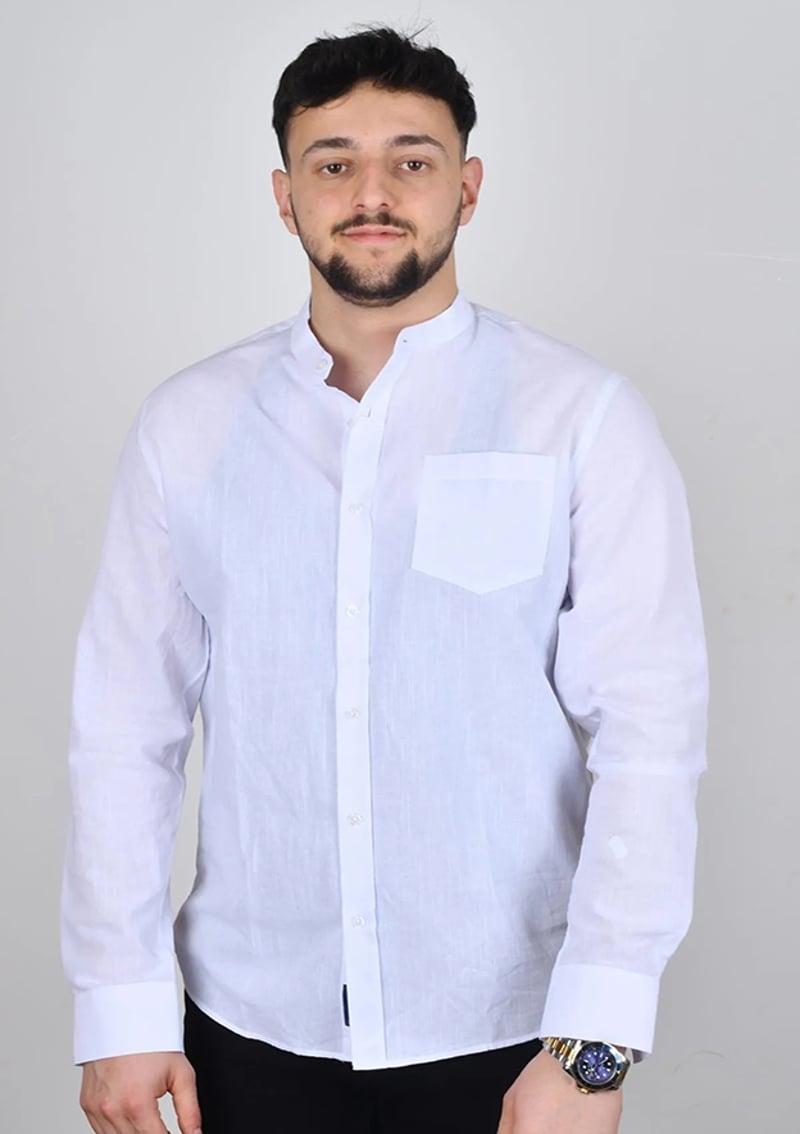 23Yceed02021 Erkek Beyaz Gömlek