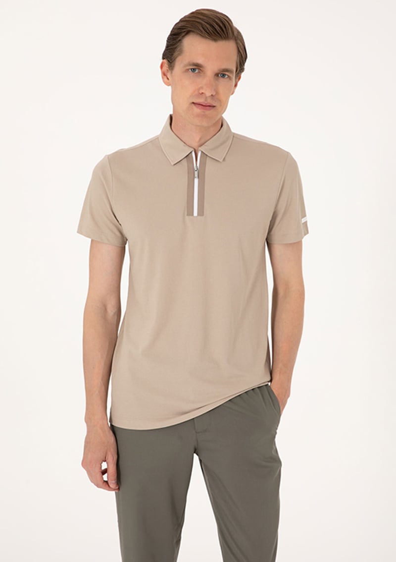 T117006797.2131844 Erkek Bej T-shirt
