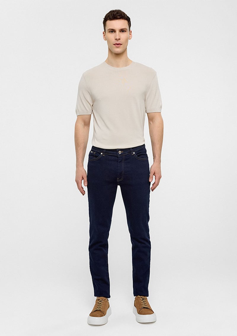 B34T35004 Erkek Mavi Jean Pantolon