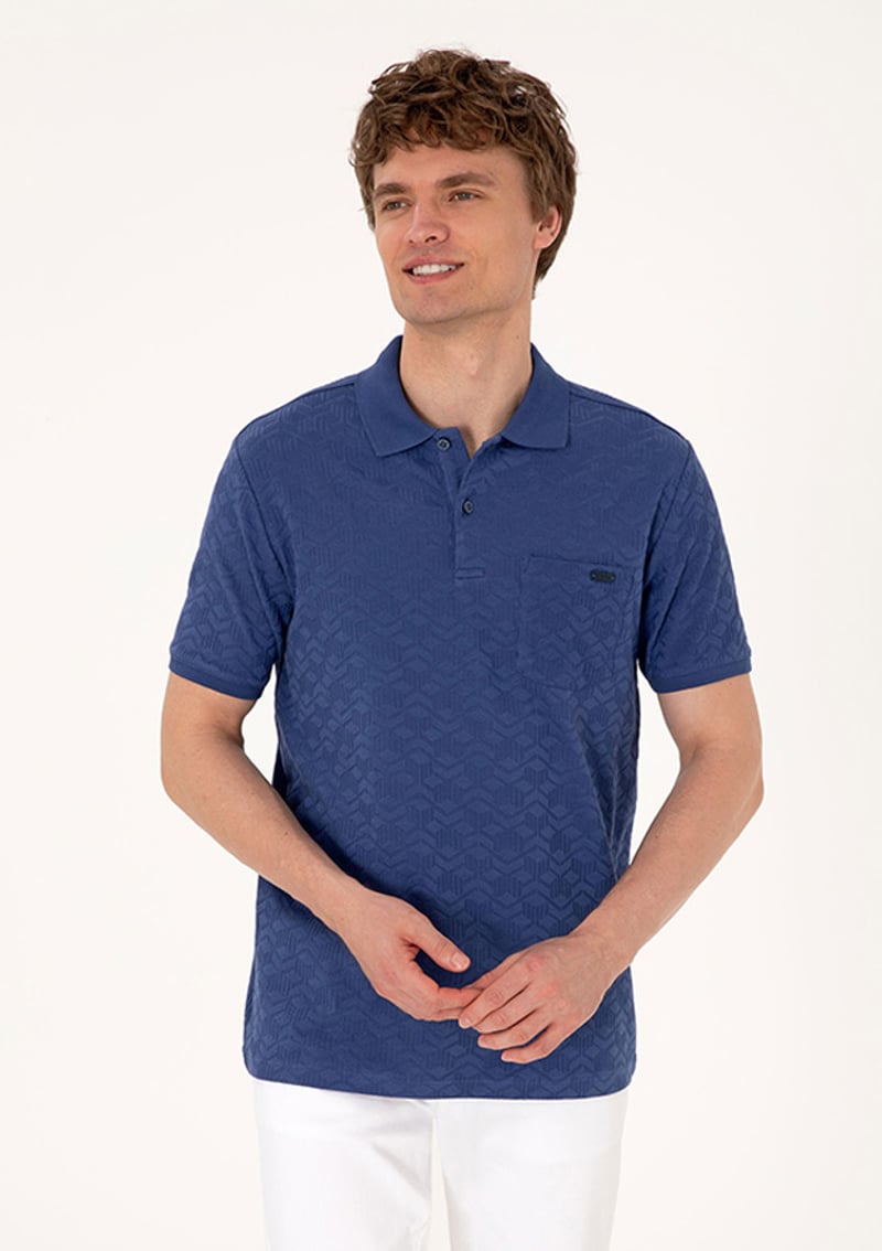 T117045017.2102950 Erkek Lacivert Regular T-shirt