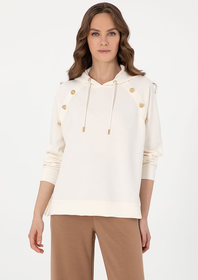 T117058153.2120813 Kadın Beyaz Sweatshirt