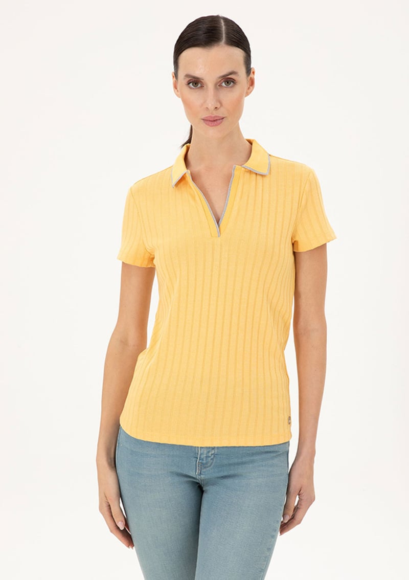 T116989956.1894780 Kadın Sarı T-shirt