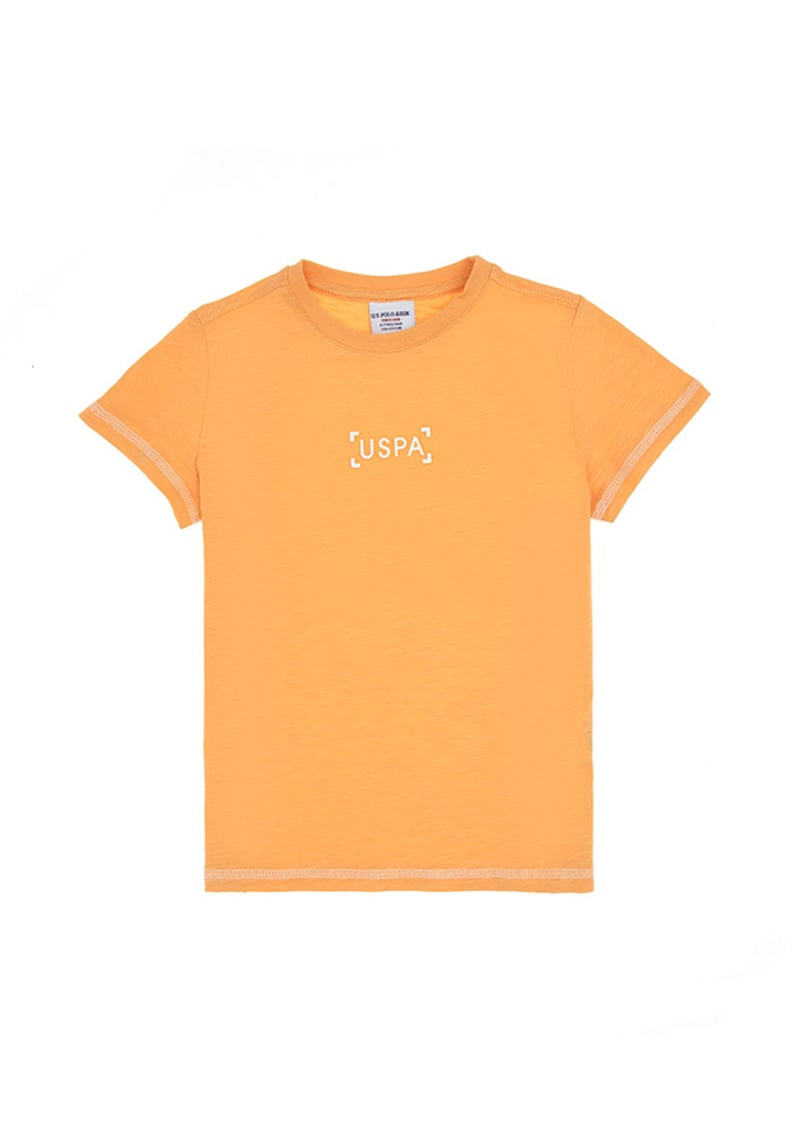 T117055138.2105151 Erkek Çocuk Turuncu Regular T-shirt
