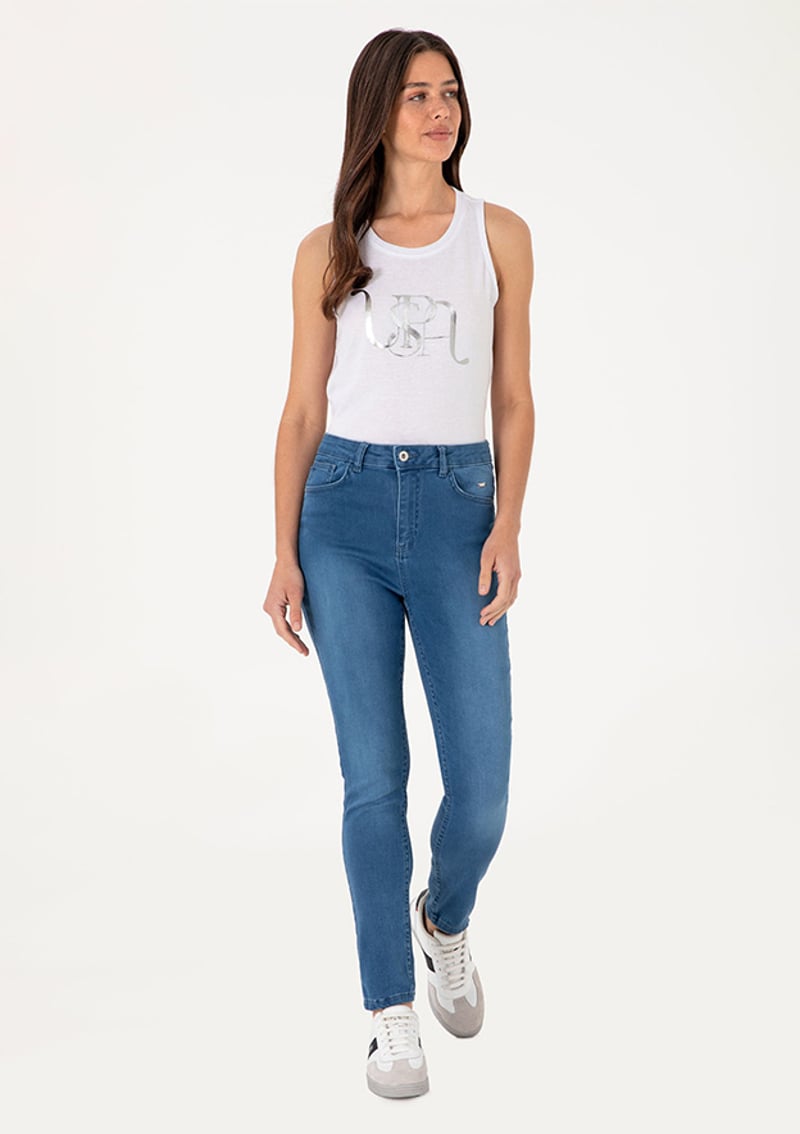 T117035346.2080852 Kadın Mavi Jean Pantolon