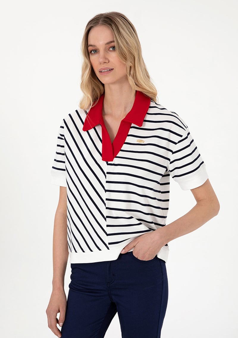 T117063418.2104620 Kadın Lacivert Regular T-shirt