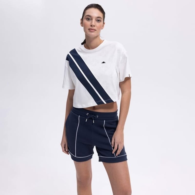 Ef376 Kadın Beyaz Baskılı T-shirt