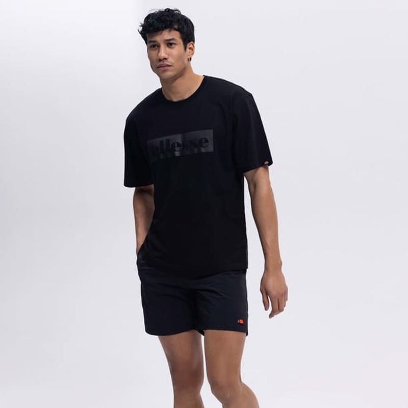 Em390 Erkek Siyah Baskılı T-shirt