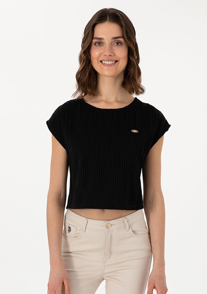 T117049667.2104280 Kadın Siyah T-shirt
