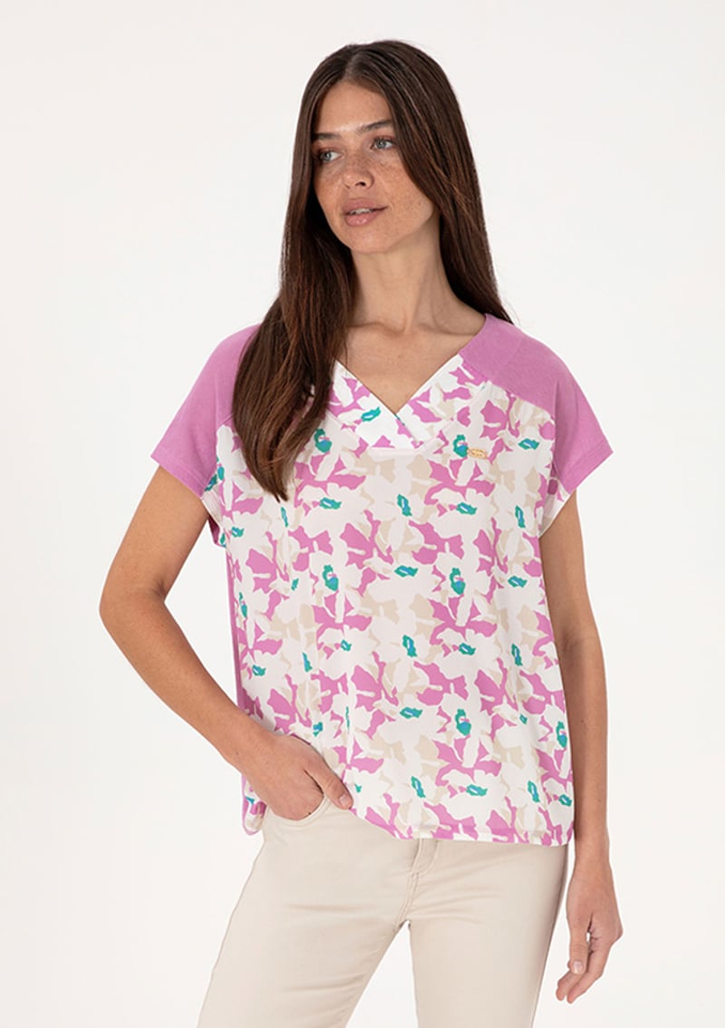 T117052484.2115585 Kadın Pembe Regular T-shirt